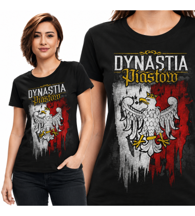 Koszulka damska DYNASTIA PIASTÓW